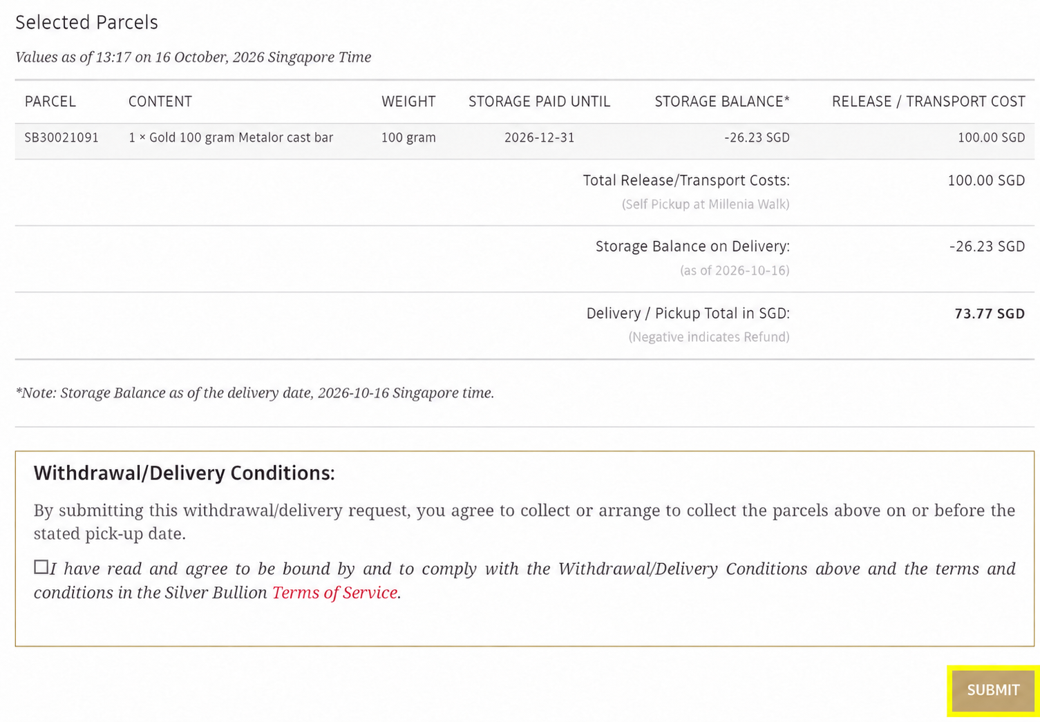 2_Parcel_Withdrawal